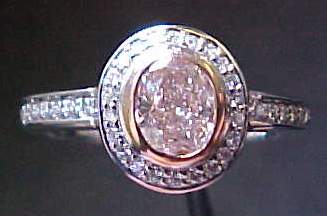 pink diamond ring