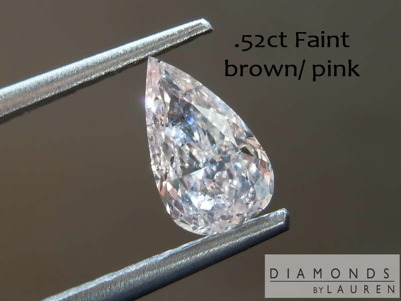 faint pink diamond