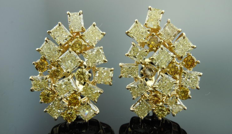 orange diamonds