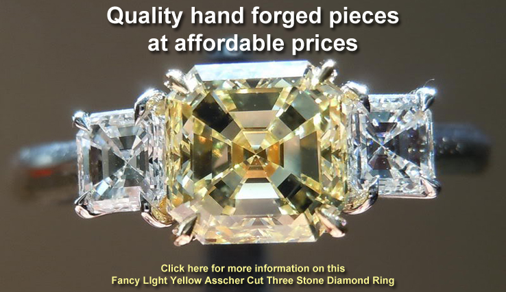 yellow asscher cut diamond