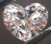 SOLD......Loose Diamond; Light Pinkish Brown VS2 1.01ct Heart Diamond GIA report R2867