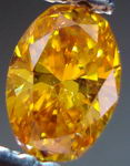 SOLD...Loose Diamond: .31ct Fancy Vivid Yellow-ORange Oval Diamond GIA AMaZING color R3019