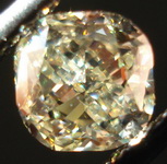 SOLD....Loose Diamond:.80ct Light Yellow Rounded Corner Square GIA Report R3231