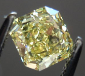 SOLD....Loose Diamond: .73ct Radiant Cut Fancy Intense Yellow VS2 GIA Stunning Stone R3583