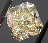 SOLD....Loose Diamond: 2.19ct Radiant Cut Fancy Light Yellow VS1 GIA Wonderful Cut R3978