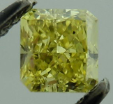 SOLD...Loose Diamond: .41ct Radiant Cut Fancy Intense Yellow VS1 GIA Beautiful Color R4149