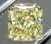 SOLD....Loose Diamond: .46ct Radiant Cut Fancy Yellow VS2 GIA Lovely Stone Great Price R4139