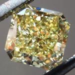 SOLD....Loose Diamond: .58ct Radiant Cut Fancy Yellow IF GIA Perfection R4173