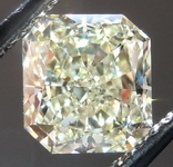 SOLD....Loose Diamond: 1.25ct W-X Natural Light Yellow Si1 Radiant GIA R4246