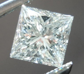 SOLD.....Princess Cut Diamond: .58ct J/SI2 Princess Cut GIA Laser Inscribed Eye Clean R4483