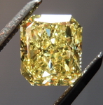 SOLD....Intense Yellow Diamond: 1.00 I1 Value great cut Radiant Diamond GIA R4571