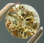 SOLD...Loose Brown Diamond: .63ct Fancy Light Brownish Yellow SI2 Round Brilliant R4832