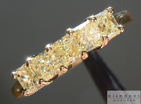 0.80ctw Fancy Yellow VS-SI1 Radiant Cut Diamond Ring R4658