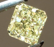SOLD.....Loose Yellow Diamond: .35ct Fancy Yellow SI2 Radiant Cut GIA Amazing Sparkle R4895