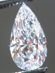 Loose Colorless Diamond: .53ct D VVS1 Pear Shape GIA Near Perfection R4954