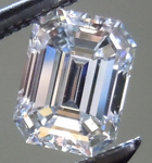 SOLD....Loose Colorless Diamond: .58ct E VVS2 Emerald Cut GIA Stunning Stone R4955