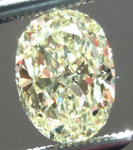 SOLD.....Loose Yellow Diamond: 1.25ct Fancy Light Yellow IF Oval Shape GIA Internally Flawless R4928