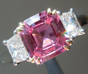 Loose Sapphire: 1.79ct Purple Pink Asscher Cut Sapphire Remarkable Stone R5029