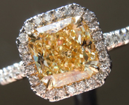 Loose Yellow Diamond: 1.62ct Y-Z VVS1 Radiant Cut GIA Amazing Sparkle R5050