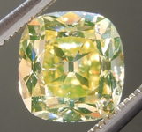 SOLD....Old Mine Brilliant: 1.38ct Fancy Brownish Yellow I1  Branded DBL Modern Antique Diamond GIA R5164