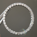 Diamond Pendant: .84ctw G-H SI Round Brilliant Diamond Circle Pendant R5543