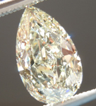 SOLD...Loose Diamond: 1.12ct N VS2 Pear Shape GIA Organic Shape R5504