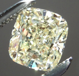 SOLD...Loose Yellow Diamond: .72ct W-X Internally Flawless Cushion Cut GIA Great Stone R5624
