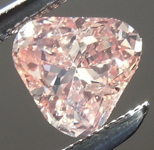 SOLD....Loose Pink Diamond: .51ct Fancy Brownish Orangy Pink Trilliant GIA Cool Stone R5603