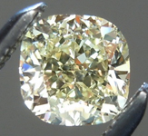 SOLD...Loose Yellow Diamond: .55ct Y-Z Internally Flawless Cushion Cut GIA Great Cut R5646
