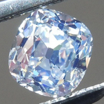 SOLD.... Loose Colorless Diamond: .49ct N VS1 Old Mine Brilliant Strong Blue Florescence R5861
