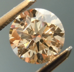 SOLD.....   Loose Brown Diamond: .90ct W-X, Light Brown SI2 Round Brilliant GIA Lovely Color R5837