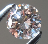 SOLD... Loose Pink Diamond: .49ct Fancy Light Pinkish Brown SI2 Round Brilliant GIA R5922