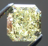 SOLD.....Loose Yellow Diamond: 1.84ct Fancy Yellow SI2 Radiant Cut Diamond GIA R5249