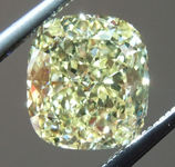 SOLD.......Loose Yellow Diamond: 1.73ct Fancy Yellow SI1 Cushion Modified Brilliant Diamond GIA R6497