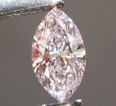 SOLD...Loose Pink Diamond: .15ct Fancy Light Purplish Pink SI2 Marquise Diamond GIA R6611