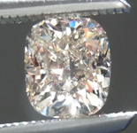 Loose Brown Diamond: .52ct M (Light Brown) SI1 Cushion Cut Diamond R6997