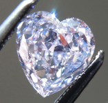 Loose Diamond: .71ct Fancy Purplish Pink SI1 Heart Shape Diamond GIA R7209