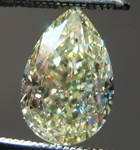 SOLD....Loose Yellow Diamond: 1.51ct Fancy Light Yellow VS2 Pear Modified Brilliant Diamond GIA R7299