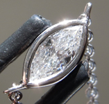 0.20ct F-G VS1 Marquise Diamond Necklace R7201