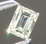 SOLD....Loose Yellow Diamond: .24ct Fancy Light Yellow VS1 Baguette Diamond R5365