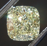 SOLD....Loose Yellow Diamond: 1.13ct Y-Z VS2 Cushion Cut Diamond GIA R7604