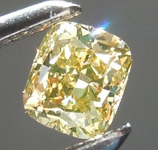 SOLD...Loose Diamond: .34ct Fancy Orange Brown VS1 Cushion Cut Diamond R9345