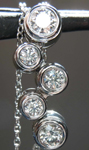 SOLD......... .69ctw F VS1 Round Brilliant Diamond Necklace R7743