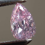.27ct Intense Purple-Pink I1 Pear Diamond R7913