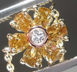 .46ctw Fancy Colored Diamond Necklace R8010