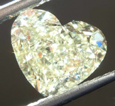 SOLD.....2.31ct Light Yellow SI1 Heart Diamond R8033