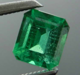 SOLD.....0.49ct Emerald Cut Emerald R8459
