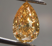 SOLD....2.06ct Brown-Yellow SI1 Pear Shape Diamond R8835