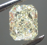 SOLD....1.20ct Y-Z VVS1 Radiant Cut Diamond R8863