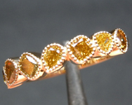1.02ctw Greenish Yellow Diamond Ring R8951
